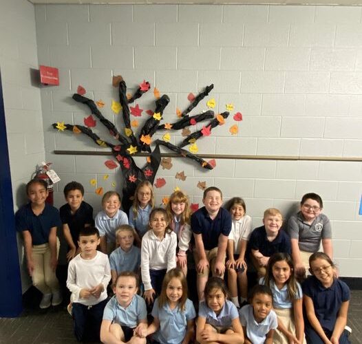 Happy Fall from our 2nd/3rd grade class!...