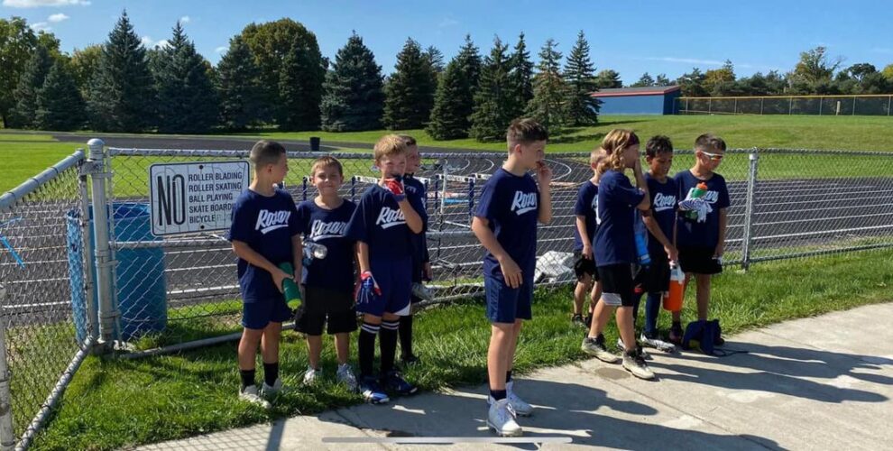 Our 4-6 grade flag football team won their opening game last weekend 25-0!...