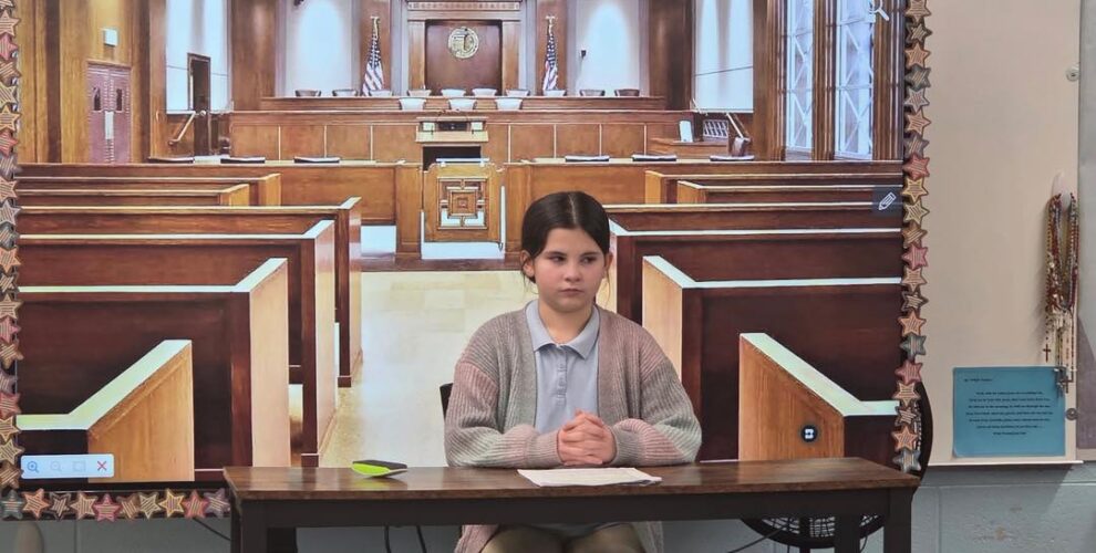 Our 4th and 5th graders brought their learning to life with a Mock Court case: The Big Bad Wolf vs. ...