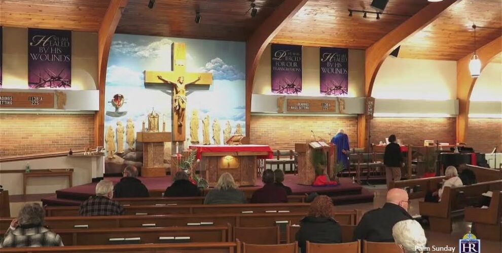 This morning's Mass live stream will be at 9:00 a.m. and is on the church and school websites, and t...