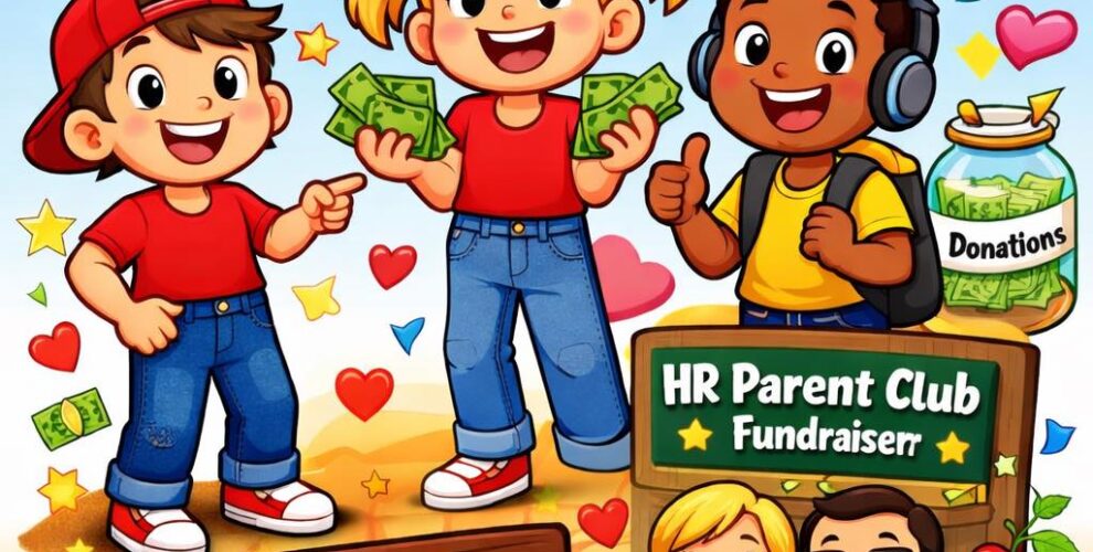 The HR Parent Club is hosting a fundraiser TOMORROW to help spoil our incredible teachers during Tea...