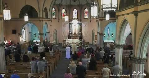 Today's Mass will be live streaming at 11 on the church and school websites, and the link below:...