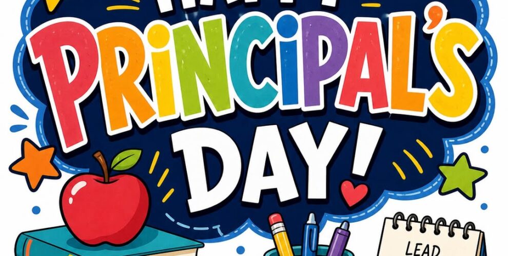 Happy Principal’s Day, Mrs. West!...