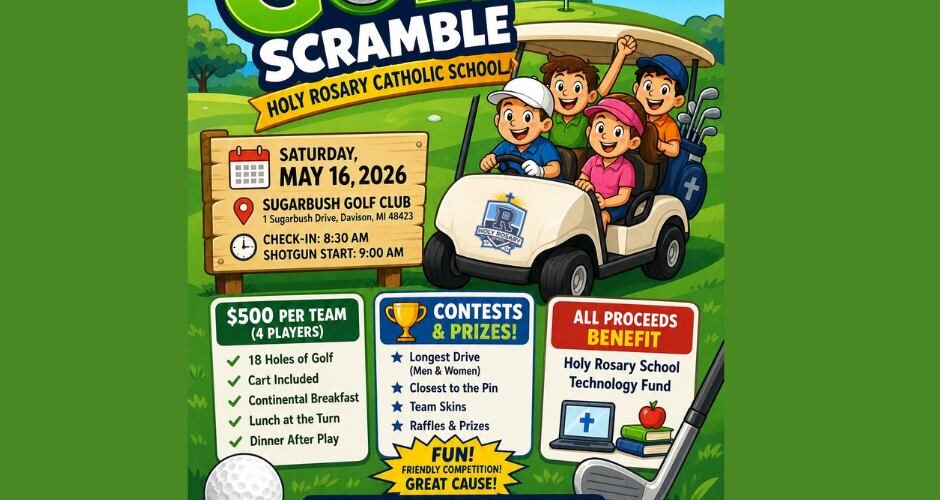 The “fore”cast is looking perfect this Saturday: sunny and 83°...
