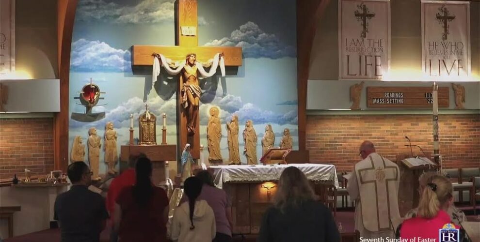 This weekend's Mass is being live streamed at 6 tonight on the websites and the link below.  It will...