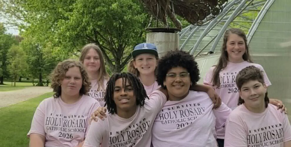 To our incredible 8th graders on your last day at Holy Rosary...