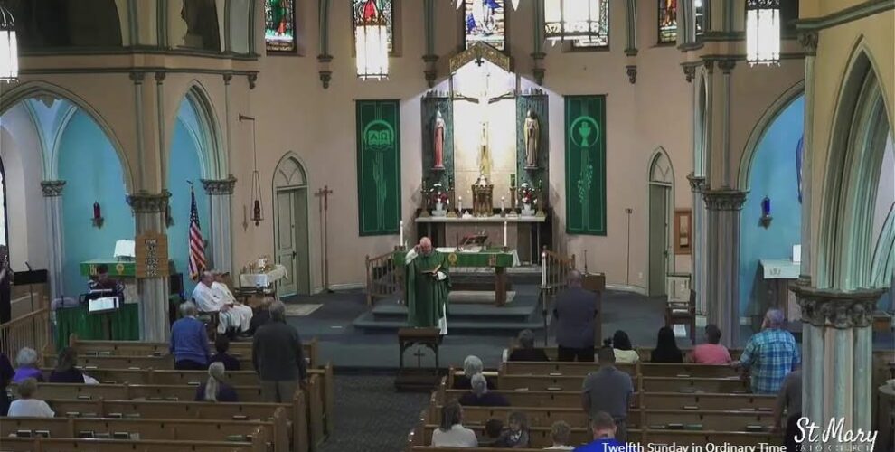 This weekend's Mass is being streamed on all the websites and the link below.  Mass begins at 4 toda...