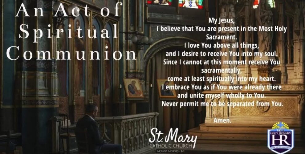 This weekend's Mass is streaming at 4:00 today on the websites and the link below:...