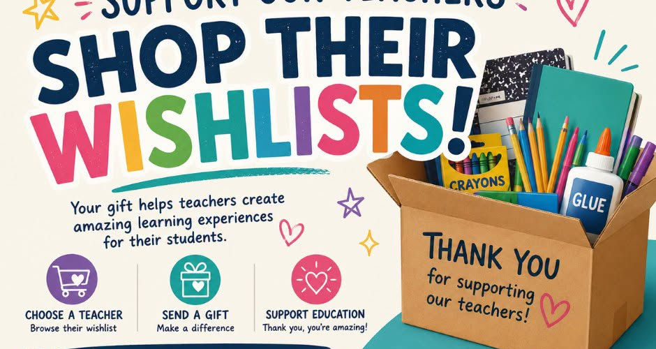 Support Our Amazing Teachers!...