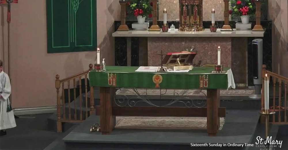 This morning's Mass is being live streamed at 11 on the websites and the link below:...